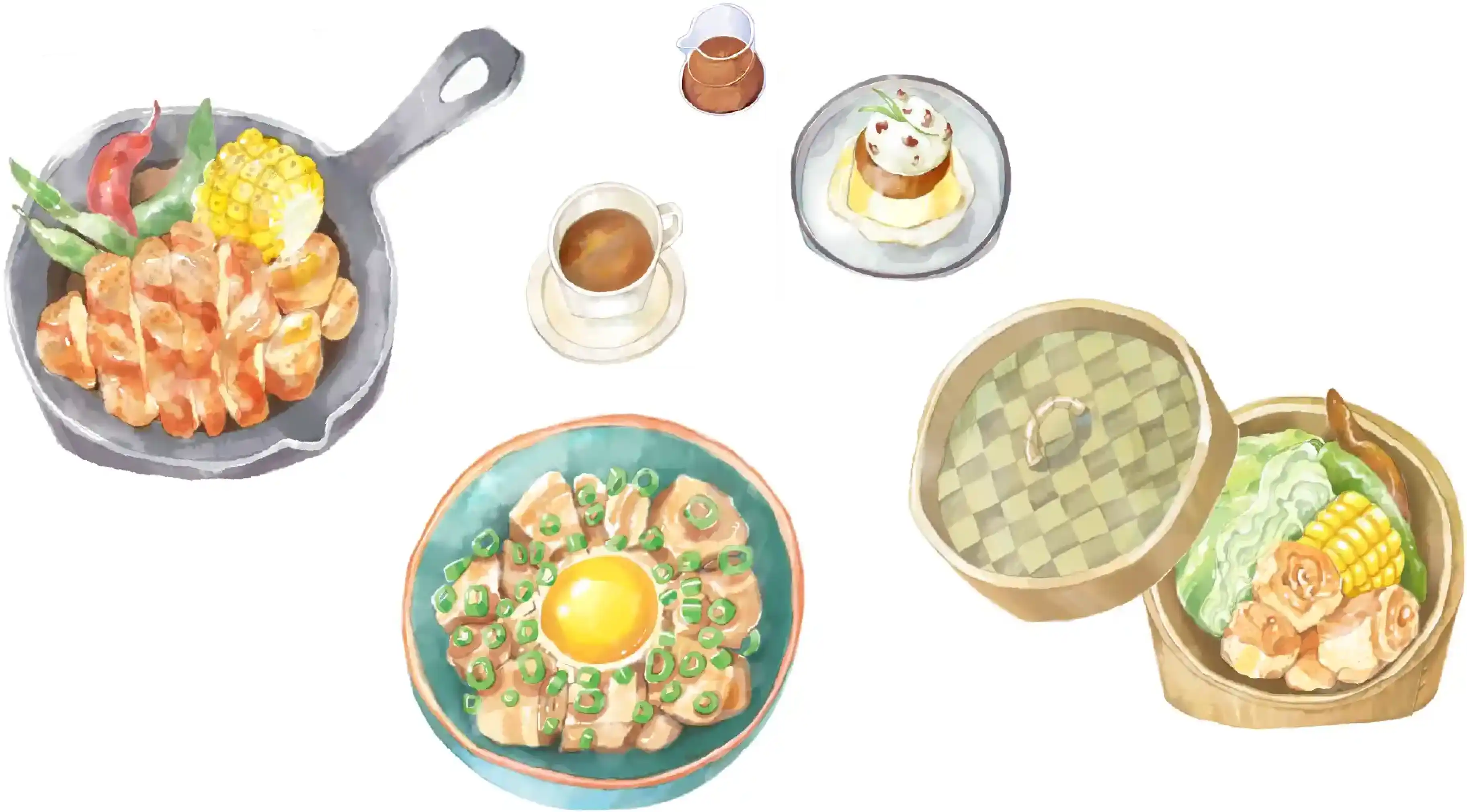 料理のイラスト