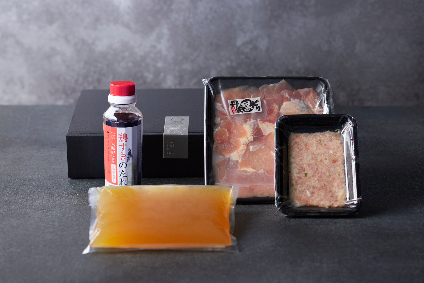 地鶏丹波黒どり 鶏すきセット