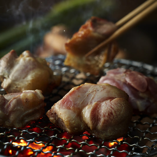 地鶏丹波黒どりの炭火焼〈塩味〉