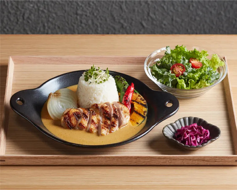 地鶏丹波黒どりのスリランカカレー